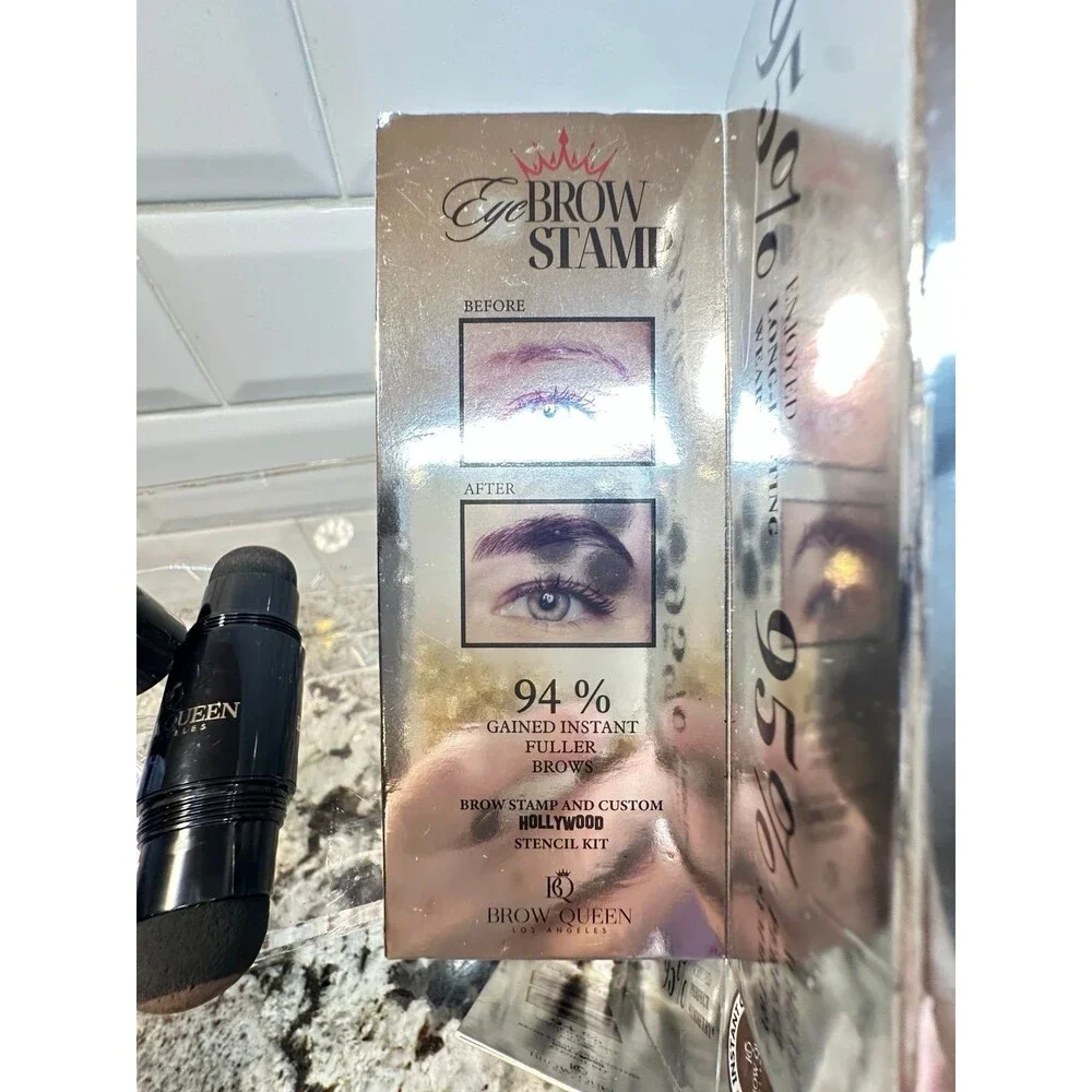 Brow Queen Eyebrow Stamp Kit New Unopened